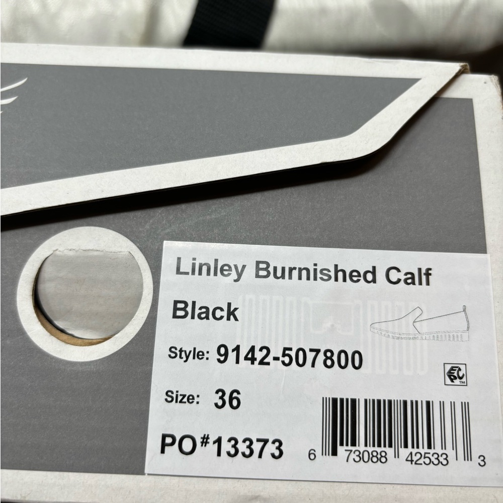 NWT Dansko Linley Burnished Calf Black Leather Slip On Shoe Size 36 6 - Picture 5 of 6